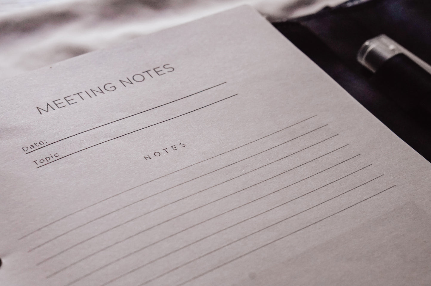 Business Planner Inserts