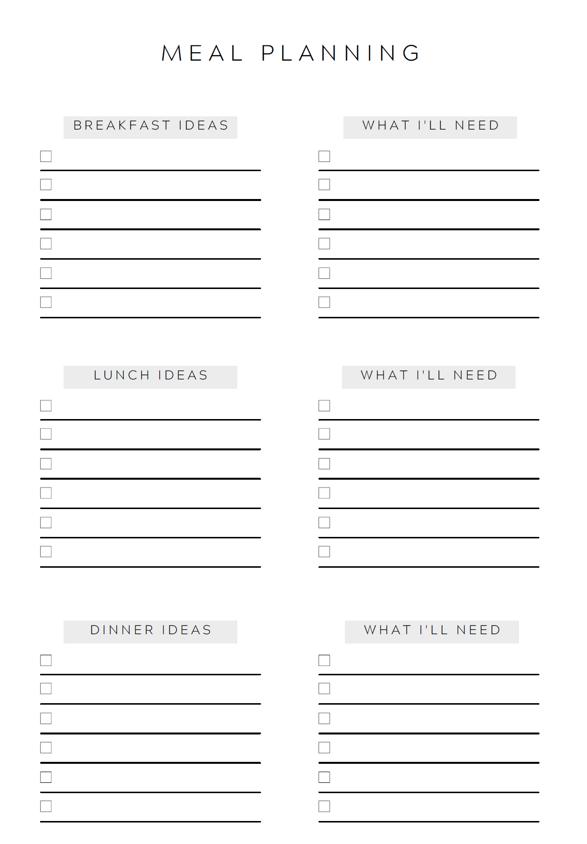 Wellness Inserts