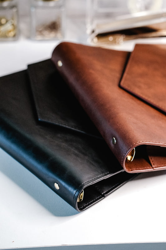 Vegan Leather Planner (Inserts Included)